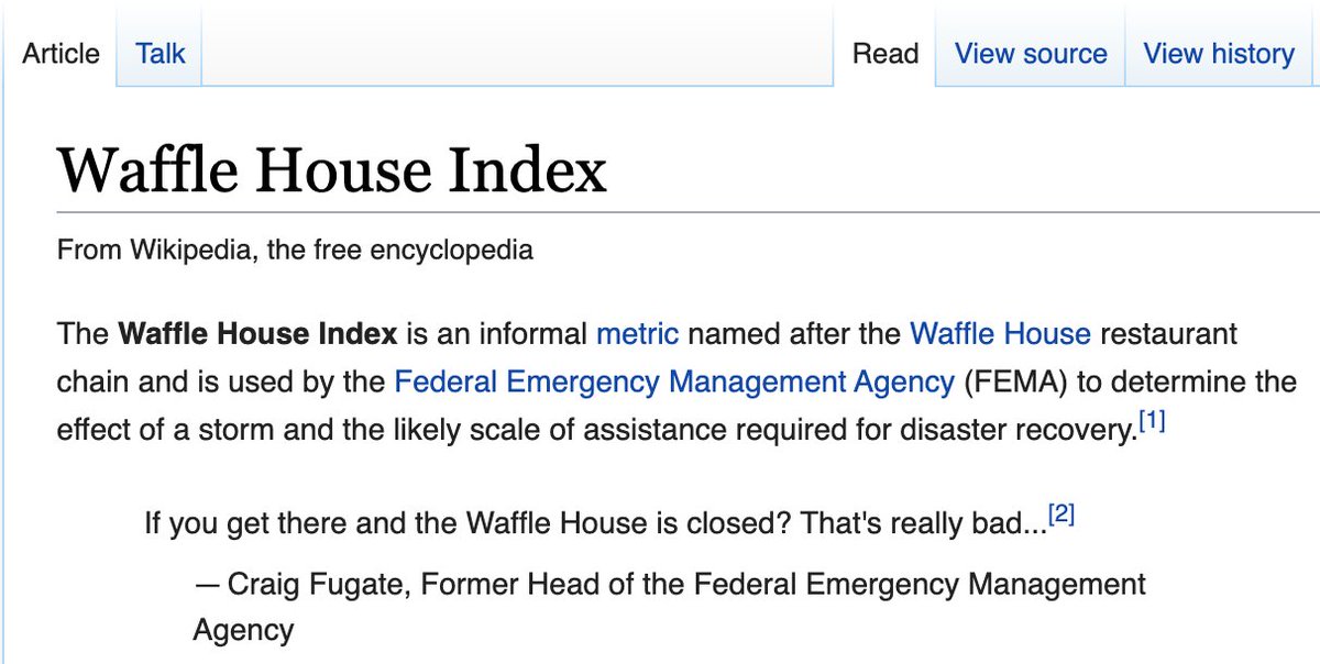 srfreund's tweet photo. waffle house is closed everyone https://t.co/niYBzshs05