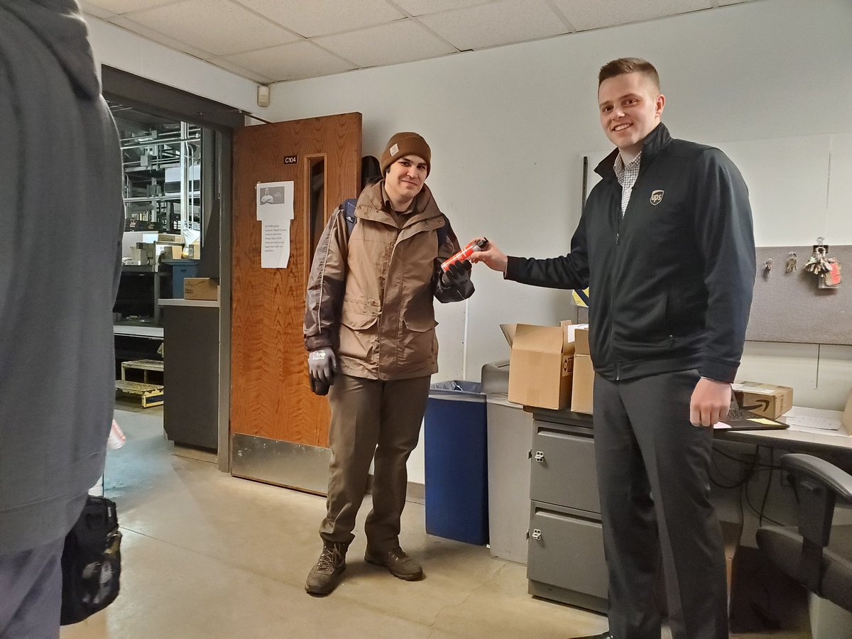 Keeping our employees equipped with materials to stay safe! Thank you UPS for supplying our drivers with hand sanitizer! #UPSersAreThere <a href="/dugan_gill/">Dugan Gill</a> <a href="/natecruz81/">Nate Cruz</a> <a href="/NP_UPSers/">Northern Plains</a>