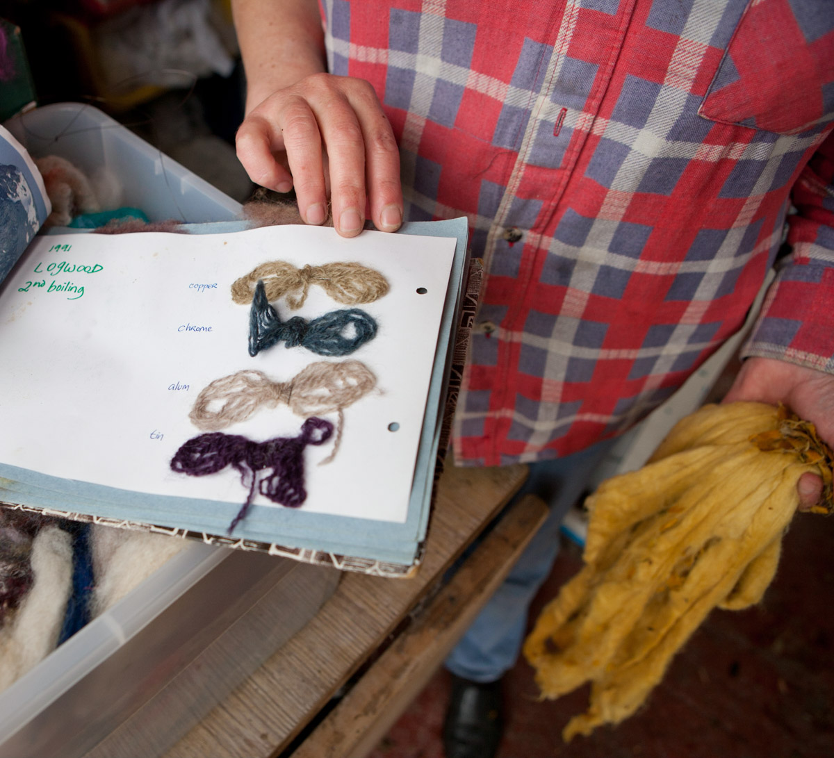 Sheila Bates, crofter, maker of natural dyes and hand spun wools. West Highlands, Scotland #WeAreHighlandsAndIslands  #TheHillsAreAlwaysHere