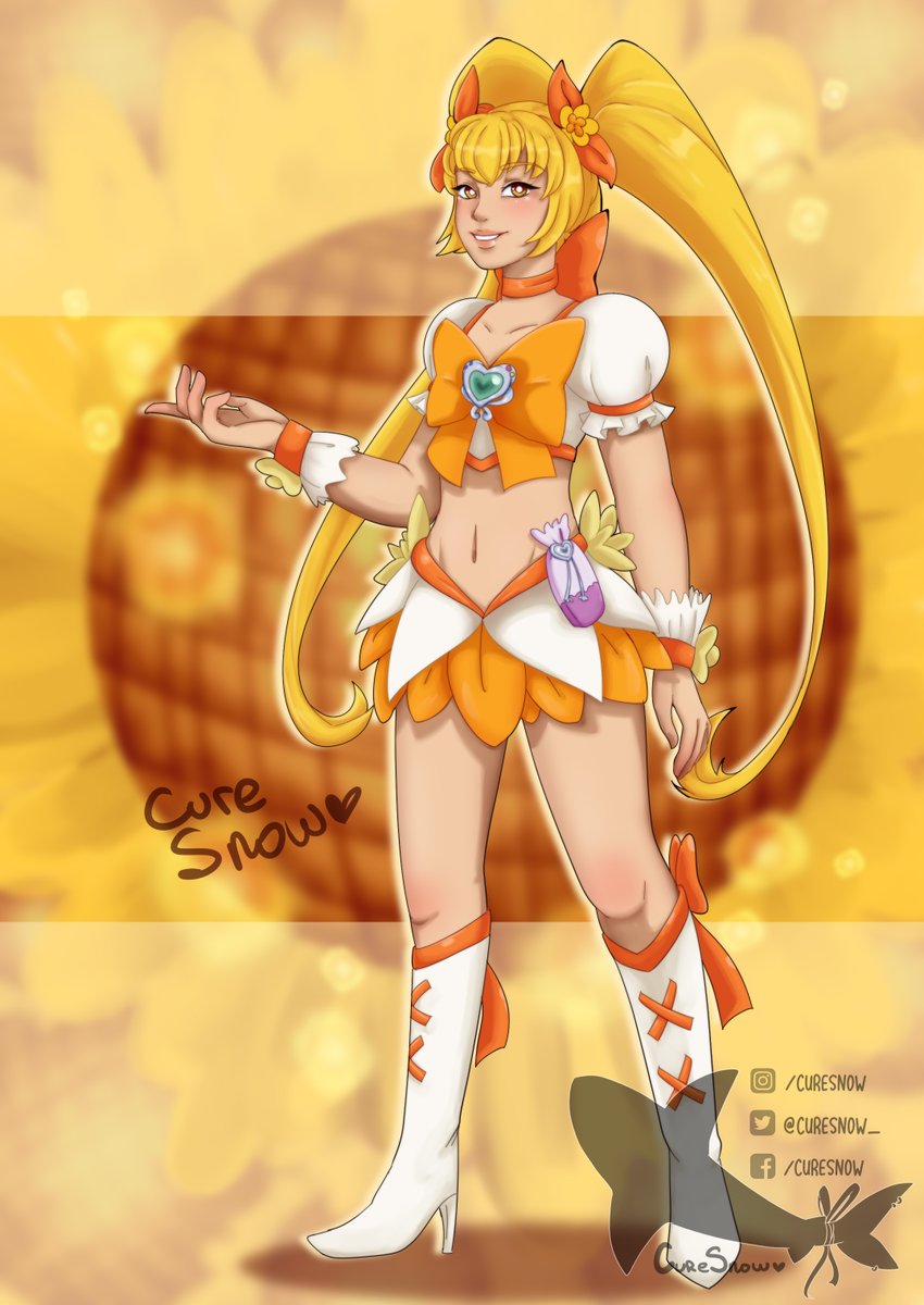 Sunari Commissions Open 0 5 Cure Sunshine She Is My Favorite ハートキャッチプリキュア キュアサンシャイン プリキュア 明堂院いつき Precure Prettycure Curesunshine Fanart Precurefanart T Co Gbafimvg29