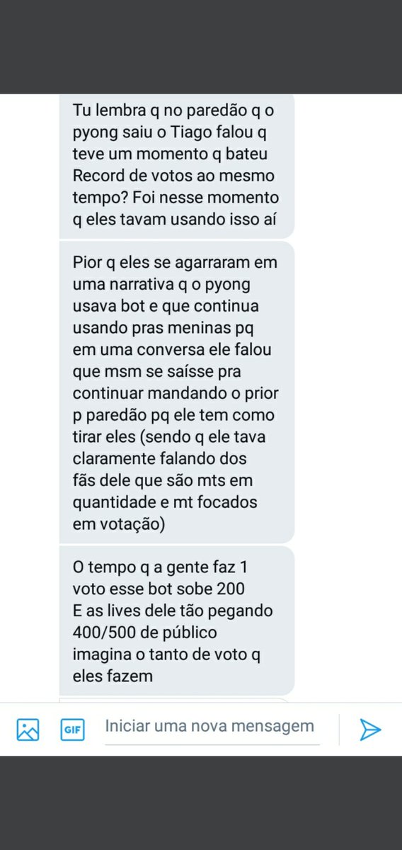 danielhe4rt's tweet image. Caralho o nosso bot fico tão bom assim? Na minha máquina n funciona então pq só dá 1 voto a cada 2~3 segundos.

Antes de dar hate, favor tester e deixar a estrelinha.

#BBB2020 #BBBOT