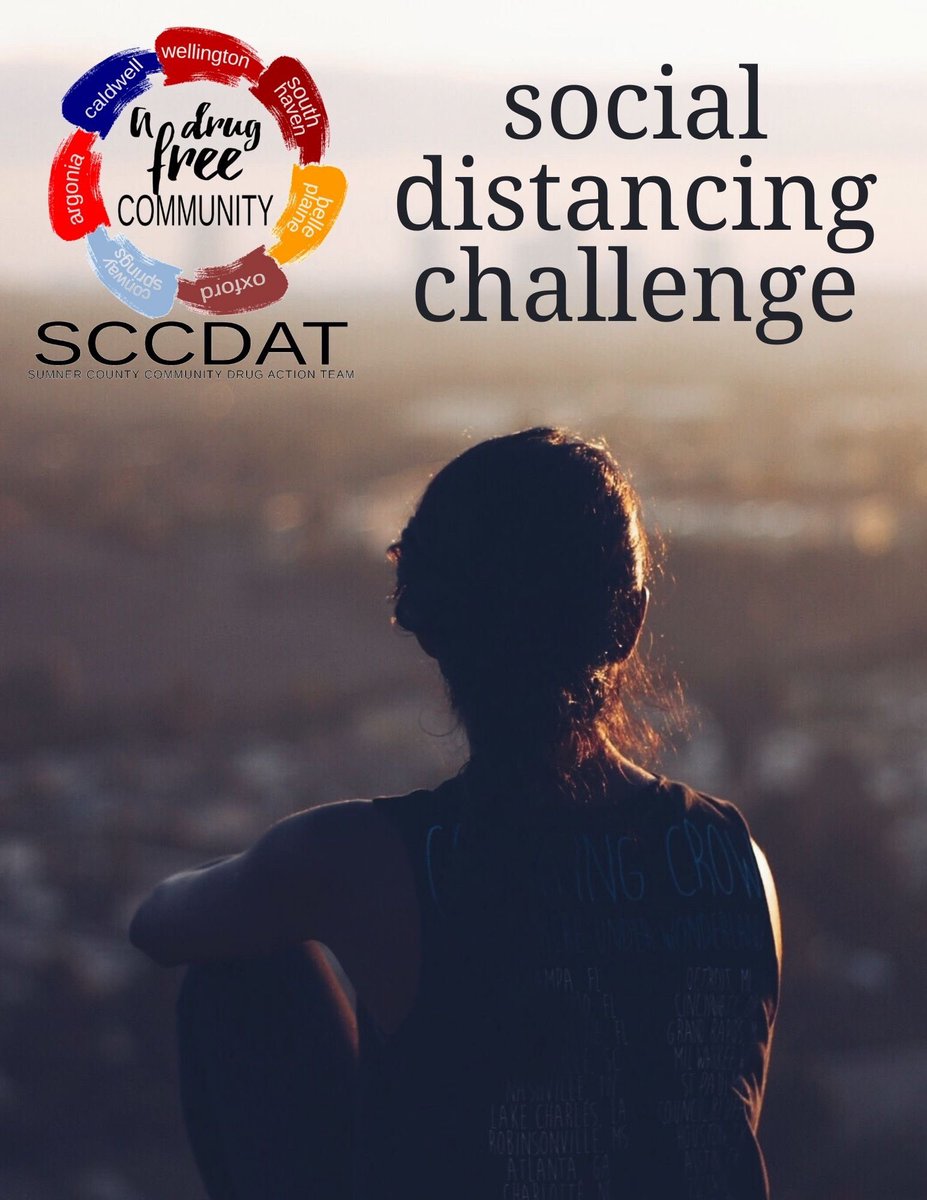YOUTH of Sumner County: SHOW &amp; TELL us what ‘social distancing’ looks like for you for a chance to win a $25 VISA gift card! Use the hashtag #SCCDATchallenge2020 to be entered. Contest closes Friday, March 27th at 9pm! Let’s all do our part to #flattenthecurve ❤️