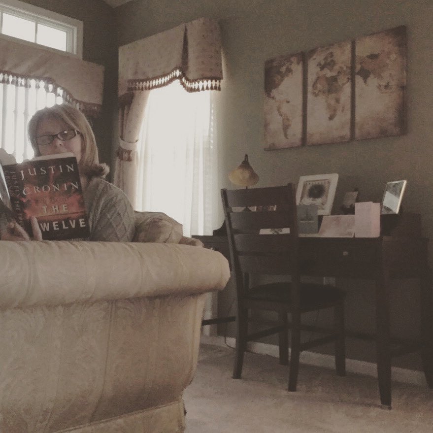 MLE_Reilly's tweet photo. RV students &amp; staff are joining in the fun by sharing a #bookselfie. We thought this would be a fun way to connect while navigating remote learning. #RVRHSreads #librarian #highschool #highschoollibrary #library @RVRHSlibrary @PrincipalRVRHS @SraSoares9 #ru515 #wemissourstudents https://t.co/m1QTz5CwVv