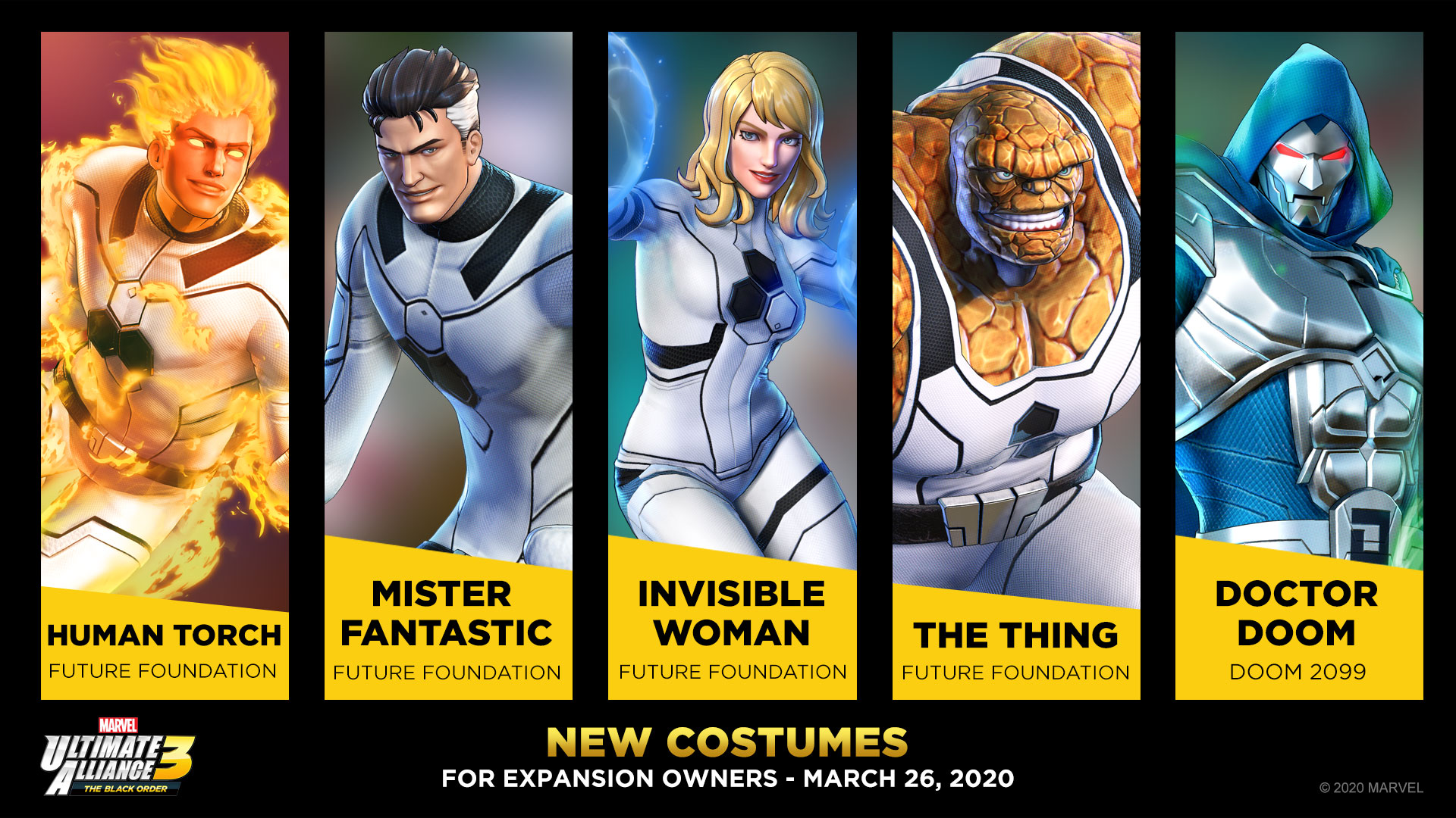 Marvel Games on Twitter "TOMORROW! Rock these new costumes for Marvel