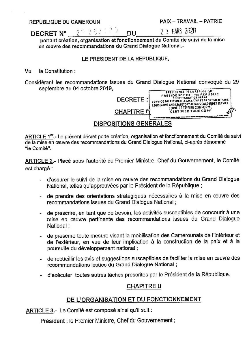 Major National Dialogue / Grand Dialogue National tweet media