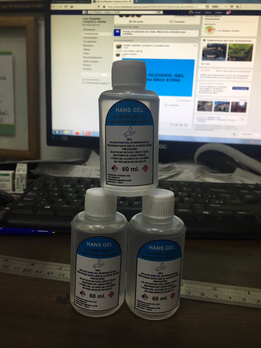 farmaconsulta's tweet photo. Llegó Alcohol gel $1990 #coronavirus #Covid_19 #Losangeles https://t.co/5T7rpiI0J5