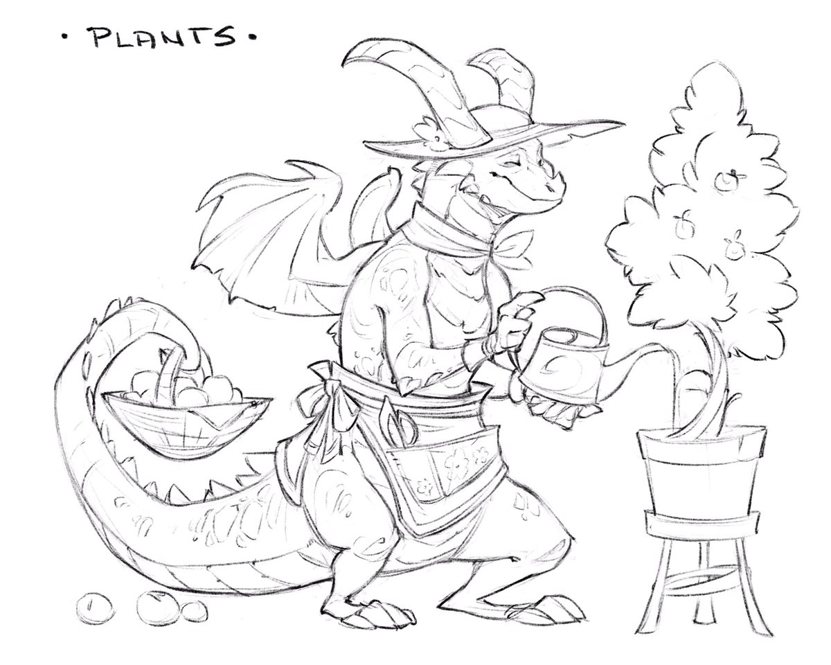 Day 11 of DragonMarch! Plants!??
Lys, just relaxing in the gardens! She was inspired by my Mom, who also happens to loves gardening ??
#DragonMarch #Dragomarch