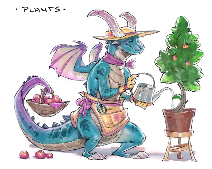 Day 11 of DragonMarch! Plants!??

Lys, just relaxing in the gardens! She was inspired by my Mom, who also happens to loves gardening ??

#DragonMarch #Dragomarch 