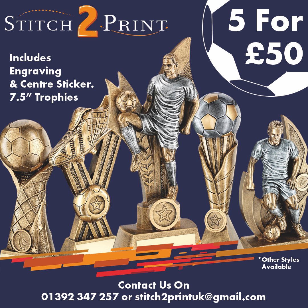 🚨 REMINDER 🚨
Joma Launch Night at The Winnie on Wednesday 18th &amp; Thursday 19th March, from 4-8pm.
Come and sample the new team wear for next season! 
You can also see some of the trophies that we have available for your presentation night and take advantage of our trophy deal!