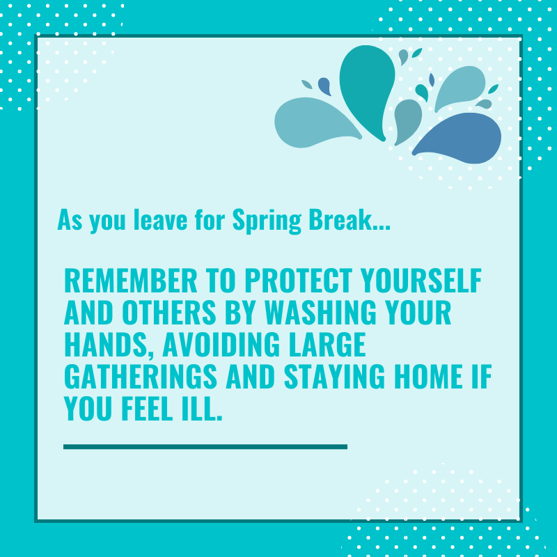 RAMS, enjoy your Spring Break and take care of yourselves.