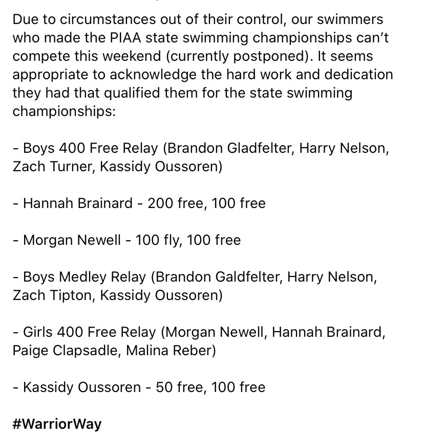 GAHS Athletics tweet media