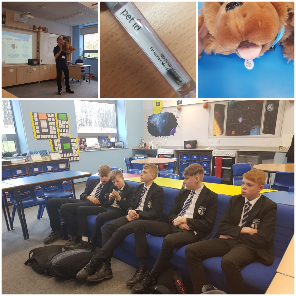 SHSCompCurr's tweet photo. A massive thanks to Simon from @The_Blue_Cross who delivered a highly engaging talk about dog ownership and responsibilities to our BTEC Animal Care class. @SeahamHigh @seaham_support https://t.co/aaW8JbGc6M