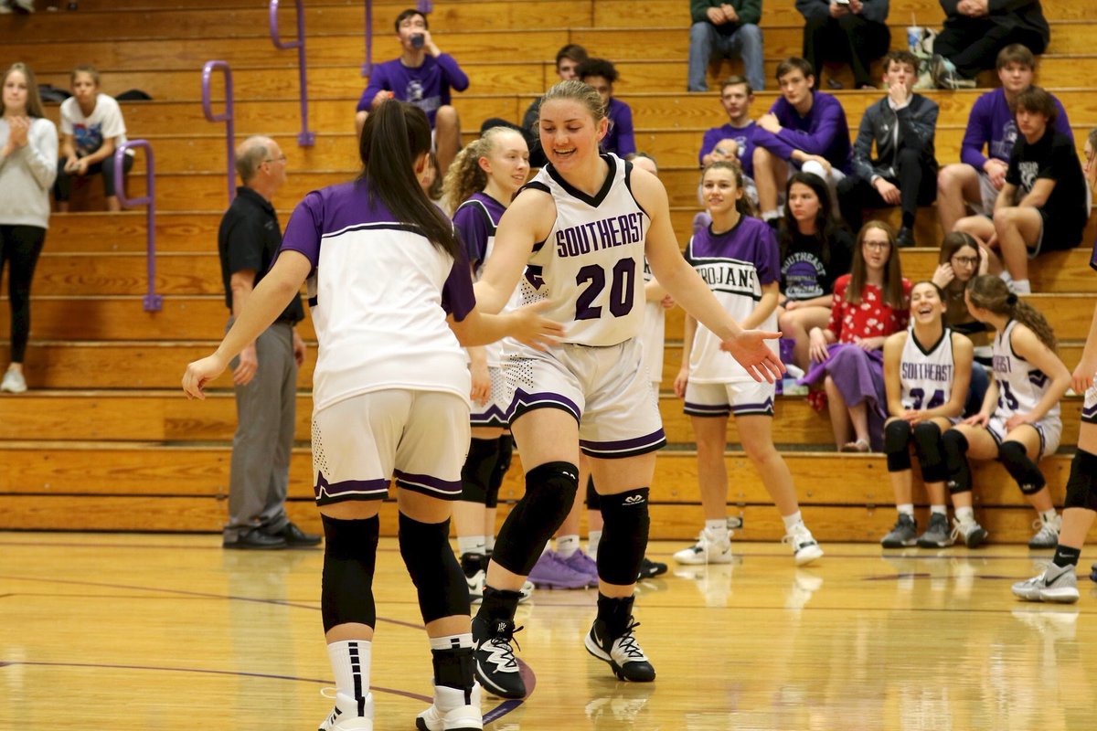 SESLadyTrojans's tweet photo. All NCAA 1st Team Selection
SE-Saline Lady Trojans 16-6
Keely Orr
@Keeorr
Senior
• 6.4 points
• 5.8 rebounds
• 48% field goal percentage
🎯• Led Trojans in field goal percentage
#SEShoops https://t.co/EIK7zpGoIq