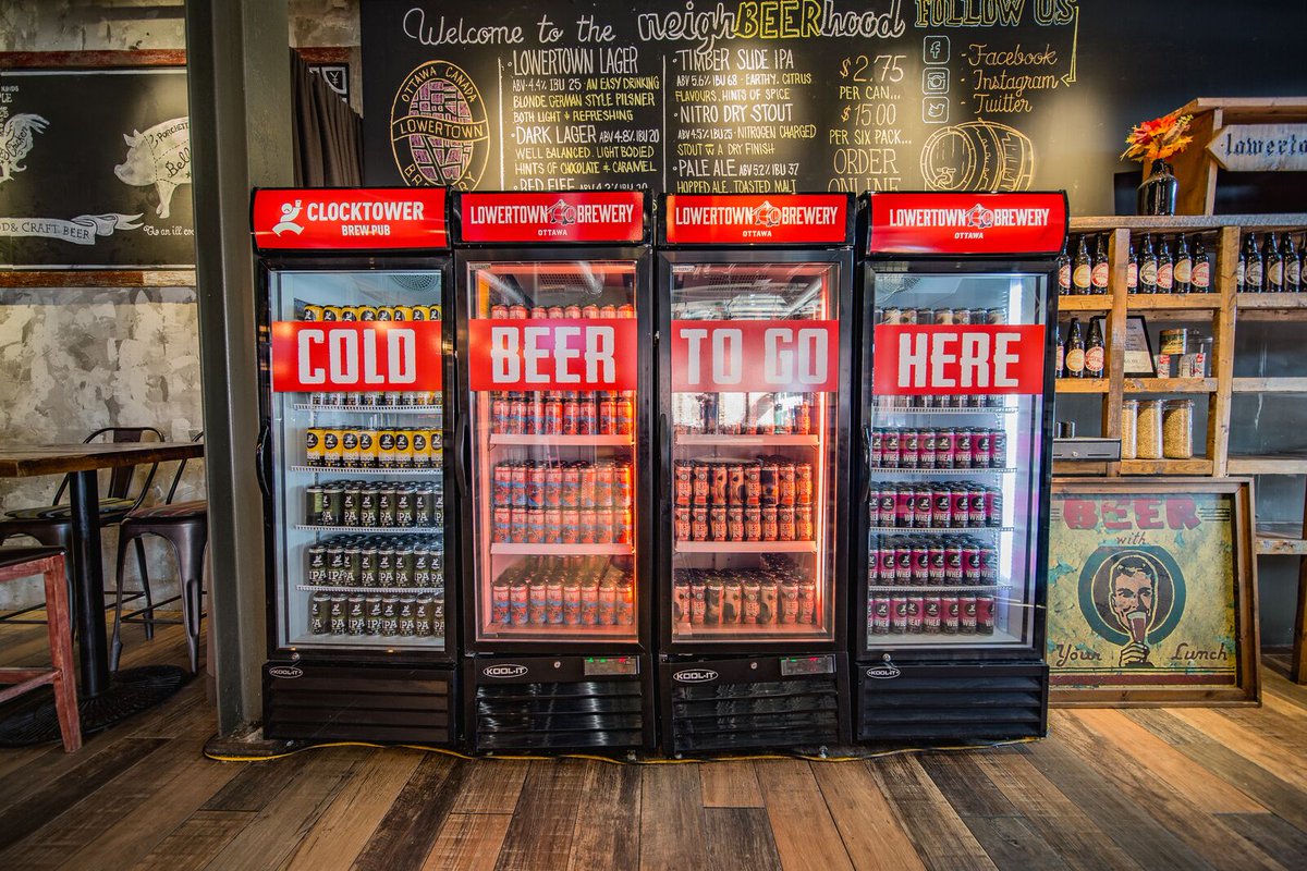 Our fridges are full of really cold craft beer, ready for you to take some home.  Stock up for the weekend!  #BeerToGo

#ontariocraftbeer #shopottawa #613 #ottawacraftbeer #ottawabeer #beerottawa #lowertownottawa #bywardmarket #craftbeer #beer #beerlover #brewery #craftbeerlover