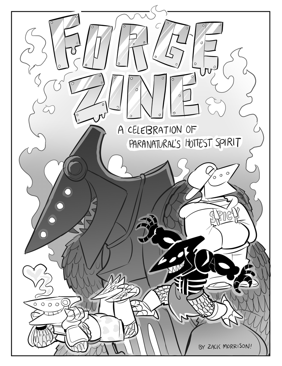 ‼️ Hey all! Turns out I hadn't made FORGE ZINE available to buy online yet... so it's up now! https://t.co/QuAL4yz95f
It's set to pay-what-you-want, but if you're able, I was recently hit with some ~✨??✨~big unexpected medical bills~✨??✨~ and could use any support! THANKS!
