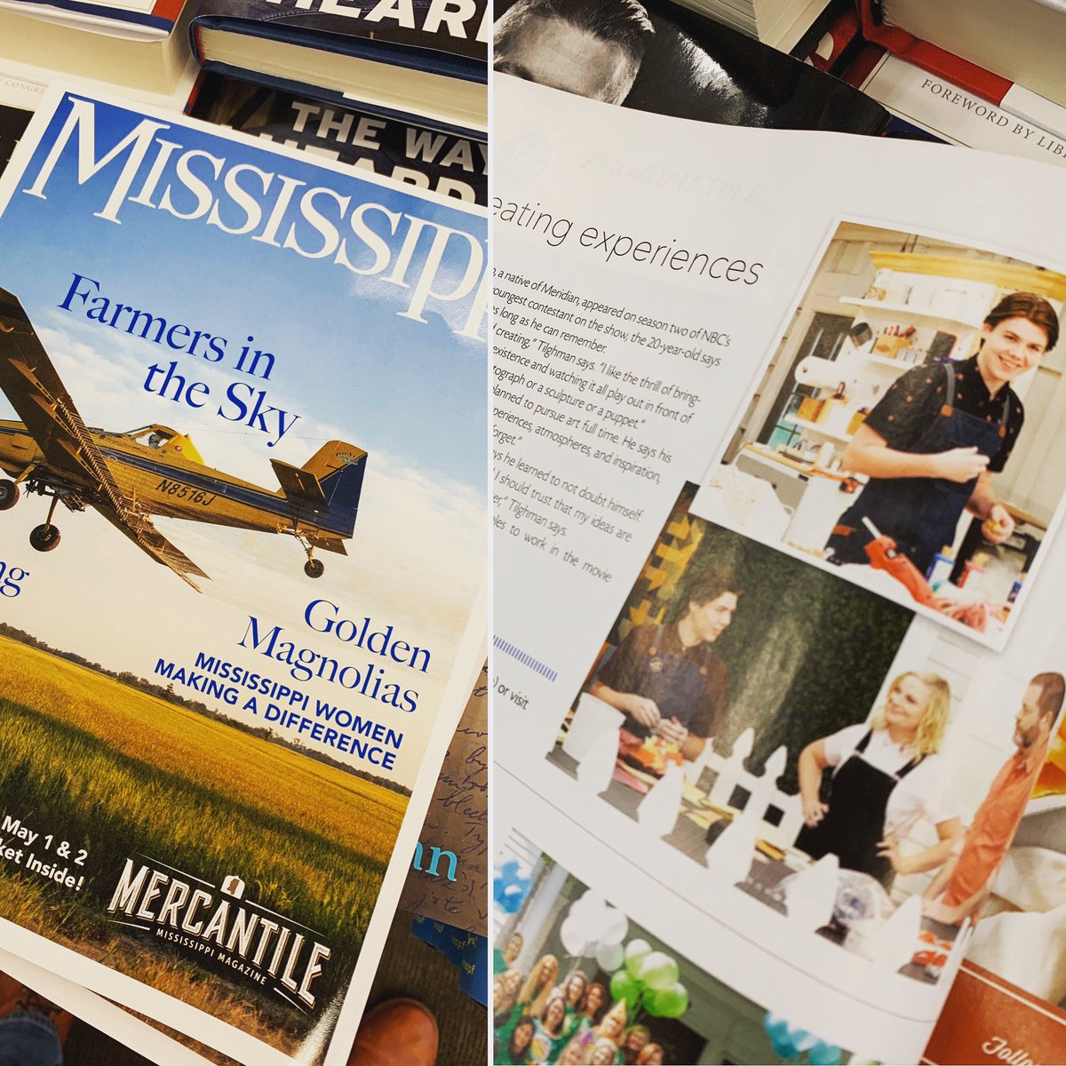 todd_tilghman's tweet photo. My boy in Mississippi Magazine! @eag2n #mississippi #repthesouth #family https://t.co/zbzekVZmYA