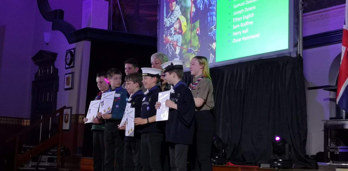 GYCScouts's tweet photo. Next up we have our Current and ex-Cubs receiving their Chief Scouts Silver awards! #GYCScoutsAwards20 https://t.co/a2TcYKZHft