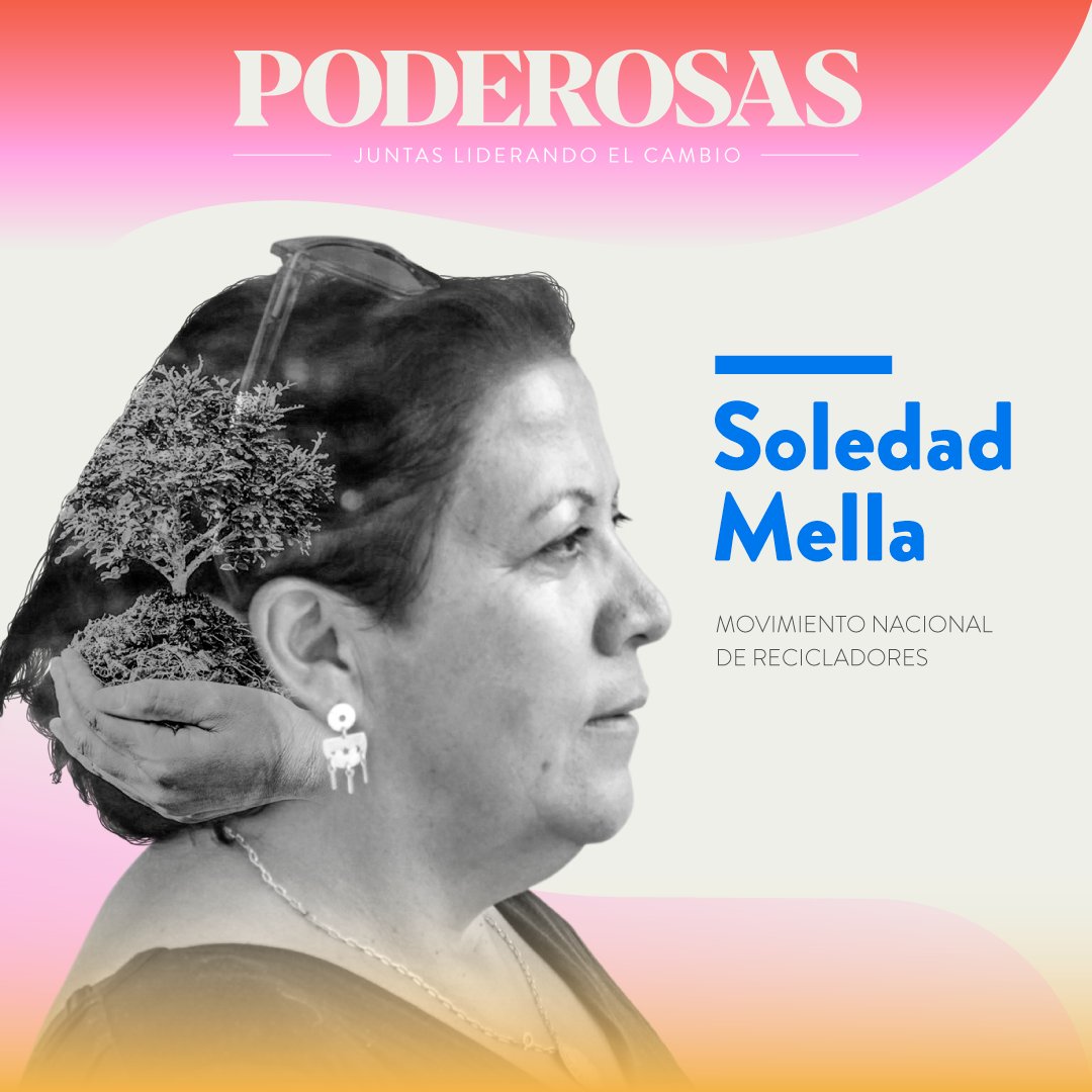 basepublica's tweet image. ♻Soledad Mella es recicladora de base y dirigenta social de la población Lo Hermida (Peñalolén) y líder del Movimiento Nacional de Recicladores. No sólo contribuye en el ámbito medioambiental, sino que trabajaba en terminar con la desigualdad.
#Poderosas2020 #MesDeLaMujer