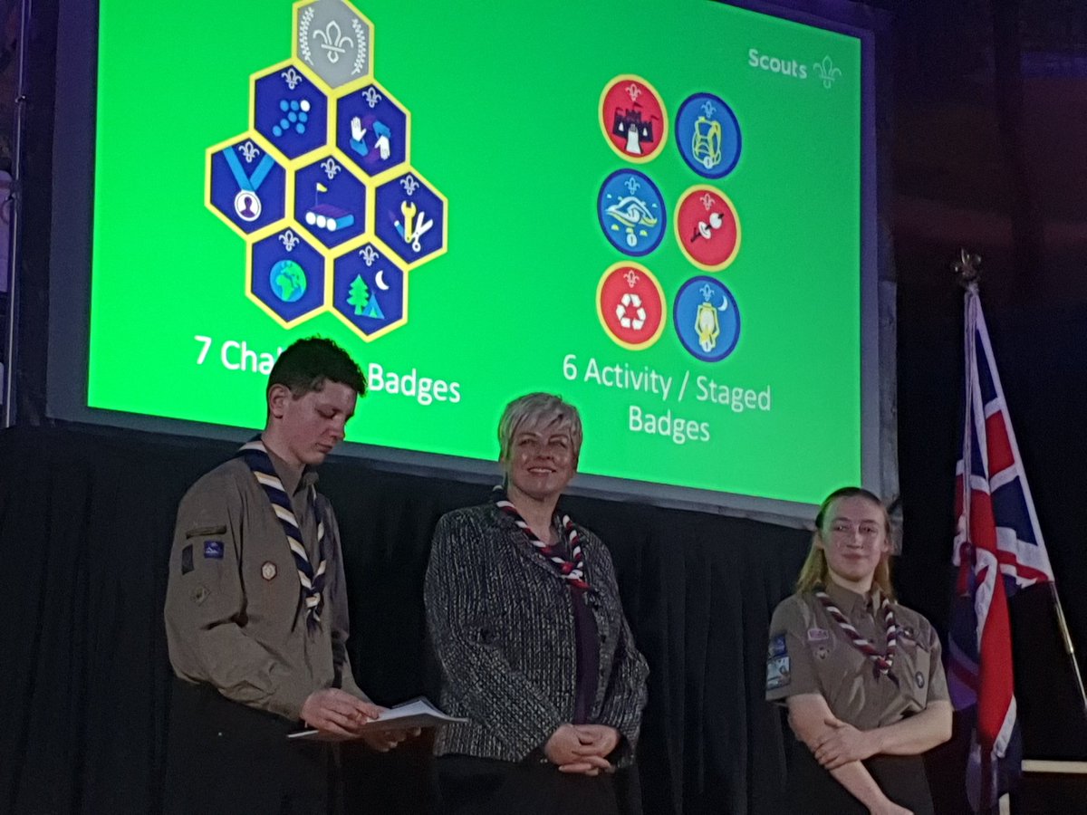 Lawrence_Brown's tweet photo. Awards Night for @GYCScouts with the Silver Chief Scouts Award being presented by @lia_nici #DoMoreBeMore #SkillsForLife https://t.co/jW67ANUW5s