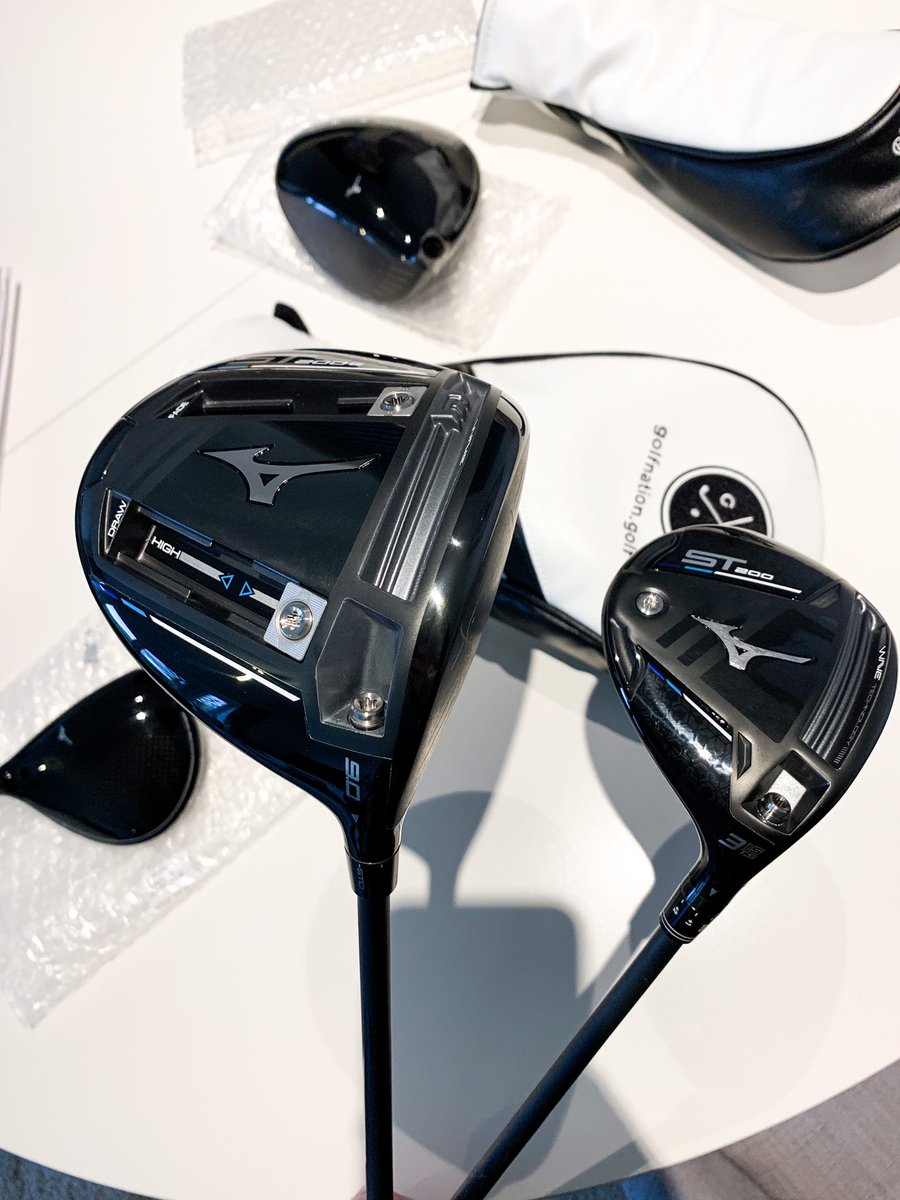 golfnation_'s tweet photo. Looking forward to using the new @MizunoGolfEU #ST200G Driver & #ST200 TS 3W heads this weekend! 👍 #Mizuno https://t.co/oSAau7pYR0