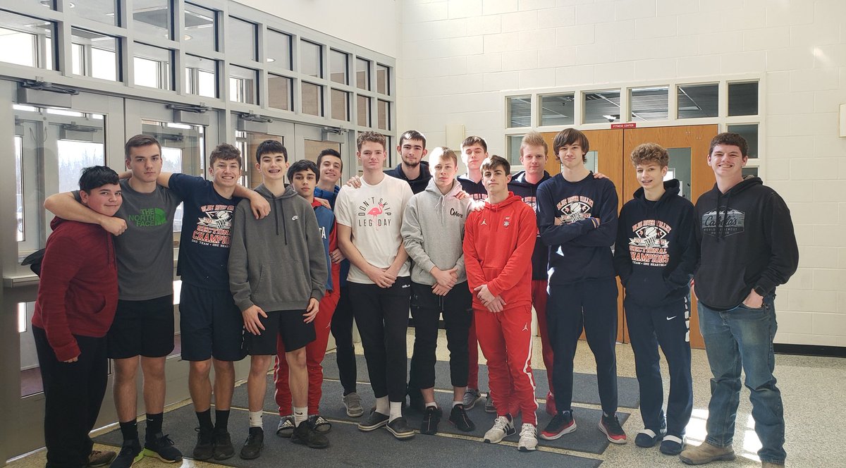 BRVPrincipal's tweet photo. Even though we can't play tomorrow, we still wanted to congratulate being Sectional Champs! https://t.co/ztPl9PF2R4