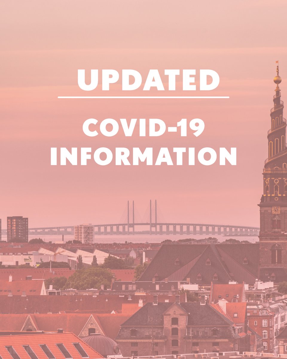 IMPORTANT: Due to the covid-19 situation, the Danish authorities have closed the Danish borders by March 14 at noon up to and including April 13, 2020. If in Copenhagen, please follow authorities’ instructions: politi.dk/coronavirus-i-…