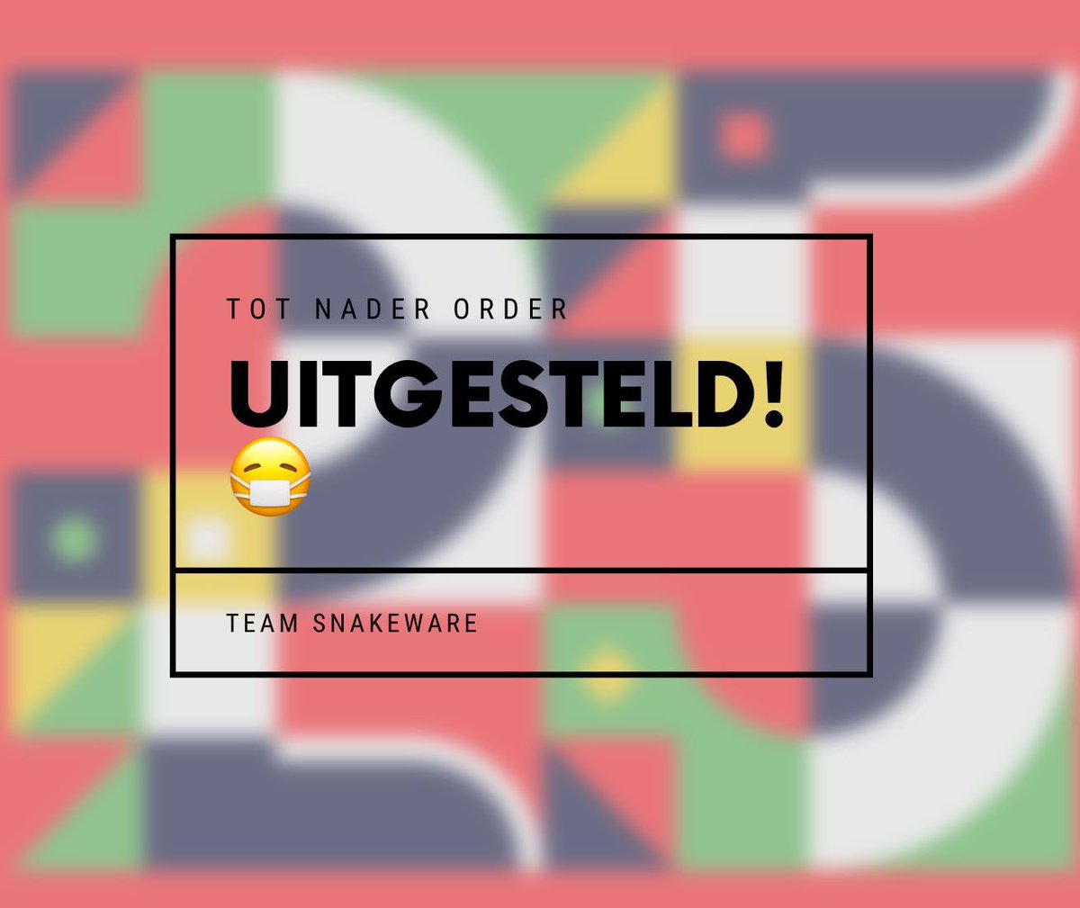 Tot nader order is ons 25 jarig jubileum feest op vrijdag 27 maart uitgesteld. Maar niet getreurd! Wij zijn alweer druk bezig met het vinden van een nieuwe datum.