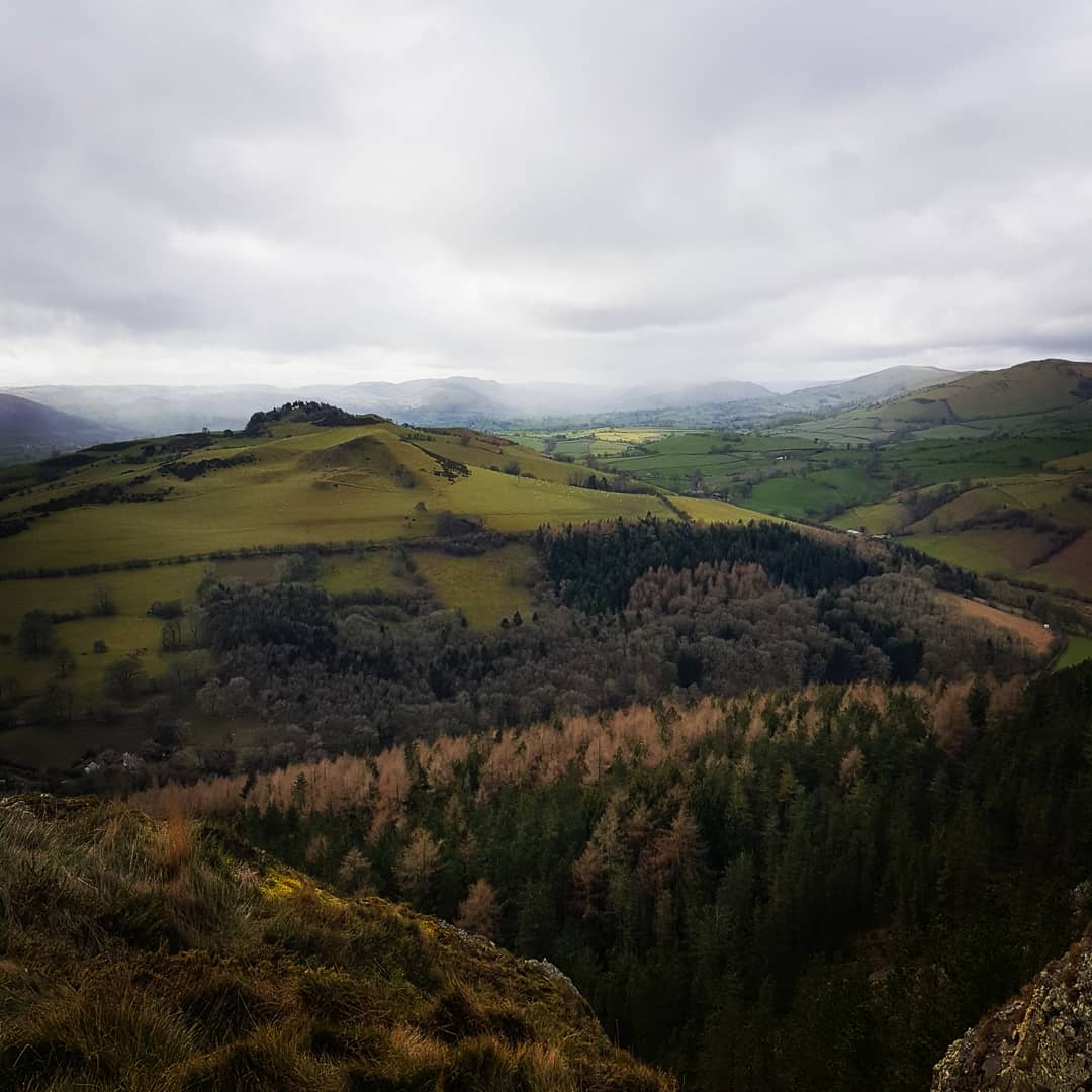 gremlin100's tweet photo. A bit of 'me- time' today, walking with some good friends. The mound is where they filmed 'an Englishman who went up a hill and came down a mountain' with Hugh Grant. Just down the road from us. #gyrn #moelfre #llansilin #metime
#unplugged https://t.co/jCKNP6ENTt