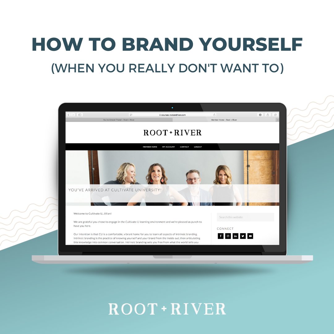 RootandRiver's tweet photo. How To Brand Yourself (When You Don't Really Want To) is our newest #brandingcourse. It includes 10 modules with a video & exercise in each, a course guide, & reading recommendations. Introductory pricing available through 3/31!
https://t.co/2VhdosiG9Q
#personalbrand https://t.co/RWRKMS0BHM
