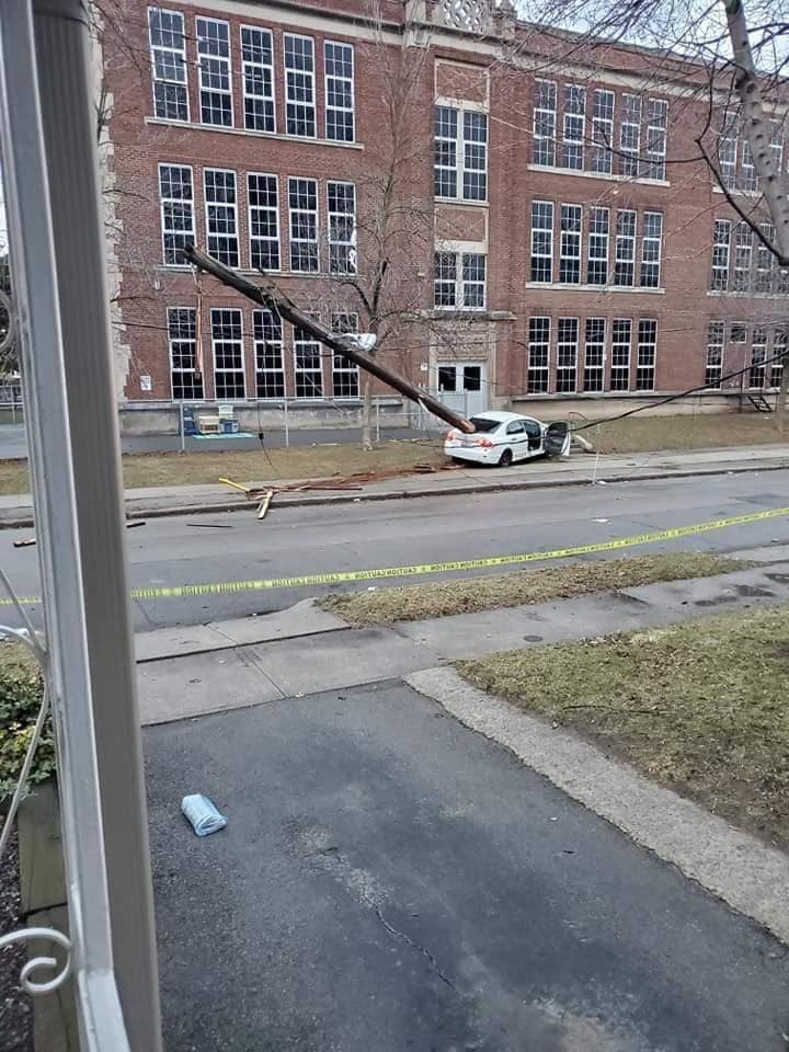 Remember everyone:Whether pedestrian, driver, or cyclist, safety in our public spaces is a shared responsibility. #VisionZero  #ZeroVision  #SharedResponsibility  #CarCultureW.H. Ballard School in  #HamOnt