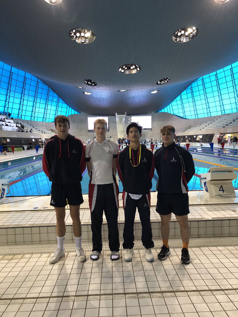 Awesome swims today at the Bath and Otter Cup. As a 500+ student school we have to swim in the A league, meaning we compete against all the big schools. Fabulous effort from the girls reaching both A Finals placing 2nd (Medley) and 6th (Free) and awesome work from the boys!