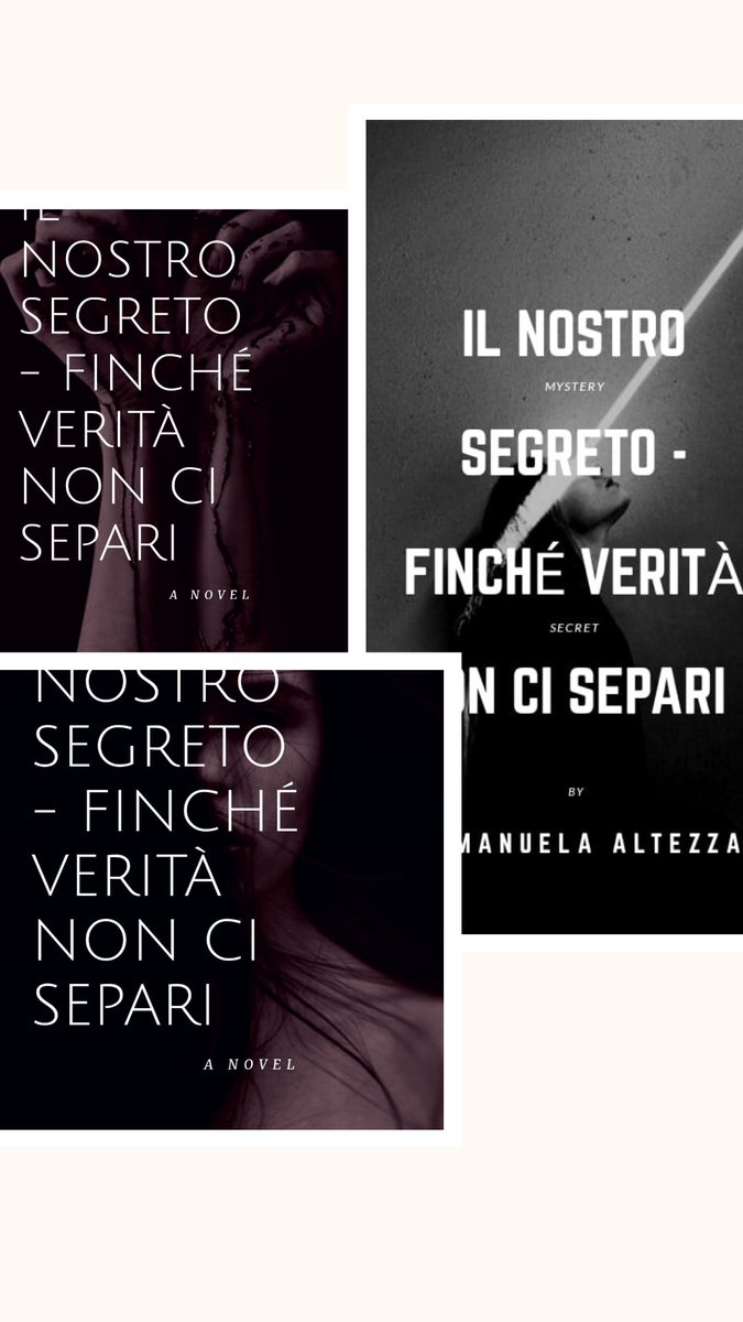 Emma95altezza's tweet photo. Le nuove copertine della mia storia #thriller di @Valeelav_ su #Wattpad https://t.co/My96SEOgHI