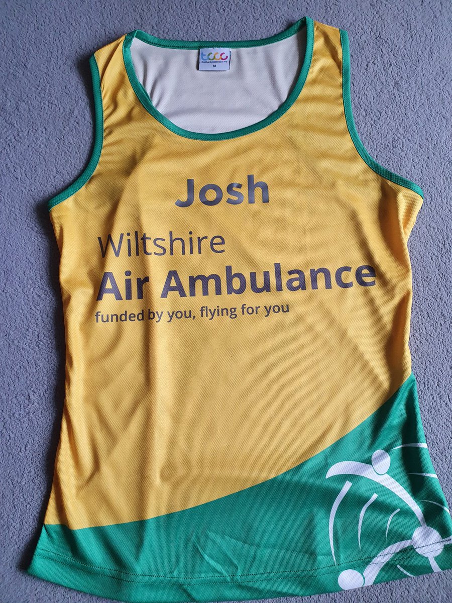 SuzanneDeakin's tweet photo. Thank you @WiltsAirAmbu 
I will wear my vest with pride on Sunday when I run the 13.1 miles in and around Trowbridge 
Will post a pic of me in it on the day, 
Josh you will be on my mind all the way round.I love &amp; miss you @teffers15 #runforjosh ❤ https://t.co/IYsclxtgOf