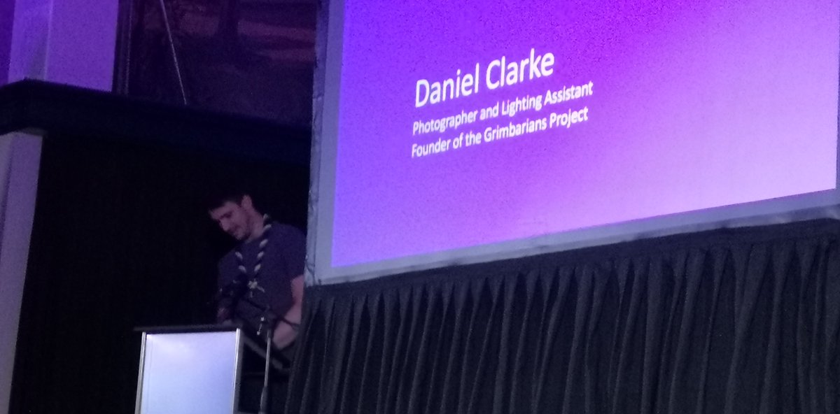 GYCScouts's tweet photo. One of our special guest speakers tonight, Daniel Clarke from the Grimbarian project. #GYCScoutsAwards20 #DoMoreBeMore #SkillsForLife https://t.co/f6mgo005nv