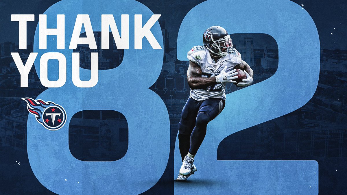 Titans's tweet photo. "He was a leader, a captain, and a highly respected member of this team. His toughness, competitiveness, attitude and professionalism are what we expect from our players. He will forever be a Titan great."

Thank you, Delanie. 💙 https://t.co/2eMPu1SOJw