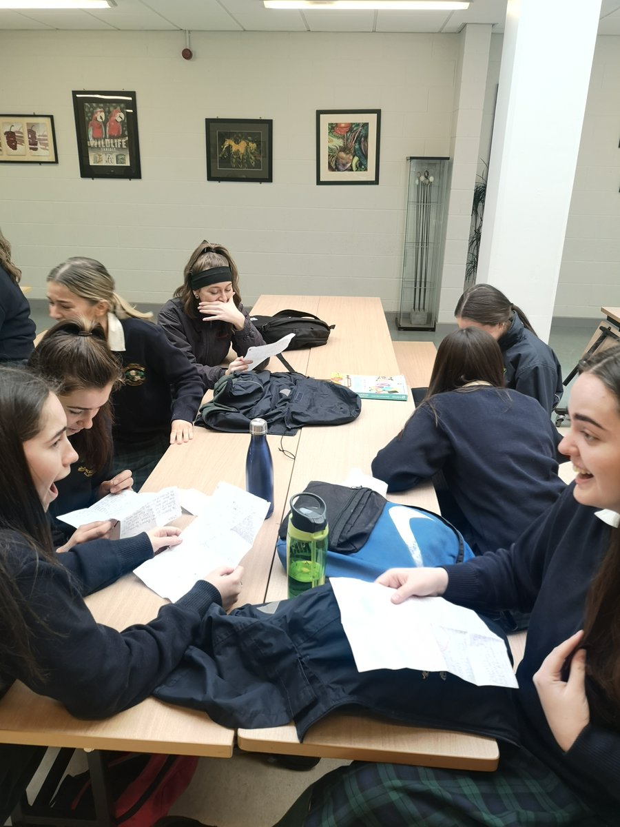lorbalnews's tweet photo. Celebrating #leapyear2020 by opening letters to self from their first year days at Loreto Balbriggan! https://t.co/t0QviGWyVu