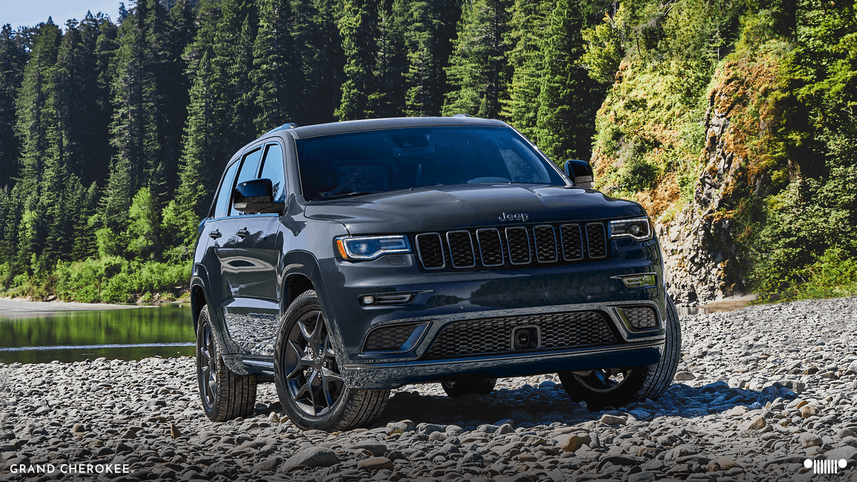 JeepMx's tweet photo. Color Azul Pizarra Perlado y diseño exclusivo de rines... #JeepGrandCherokee #LimitedX lo tiene todo. https://t.co/CLFqi8zNX3