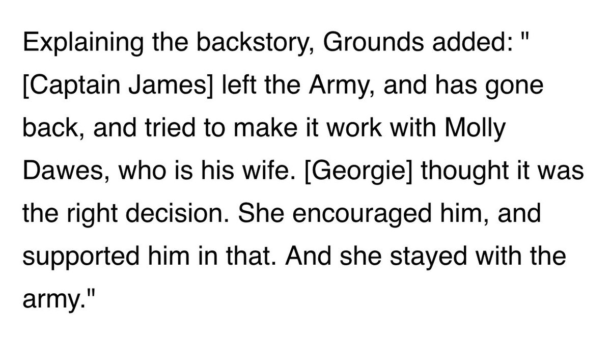 #OurGirl
#S4
#Georgie
#Elvis 

So we are going to see Georgie struggle with her grief at losing Elvis... how could anyone get over losing him 💜

But in other news swipe for a Molly &amp; CJ update! 

Read more from <a href="/digitalspy/">Digital Spy</a> 👇

digitalspy.com/tv/a31431267/o…