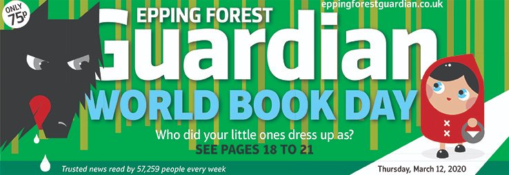 World Book Day. Who did your little ones dress up as? See inside this weeks Guardian - Out Now.