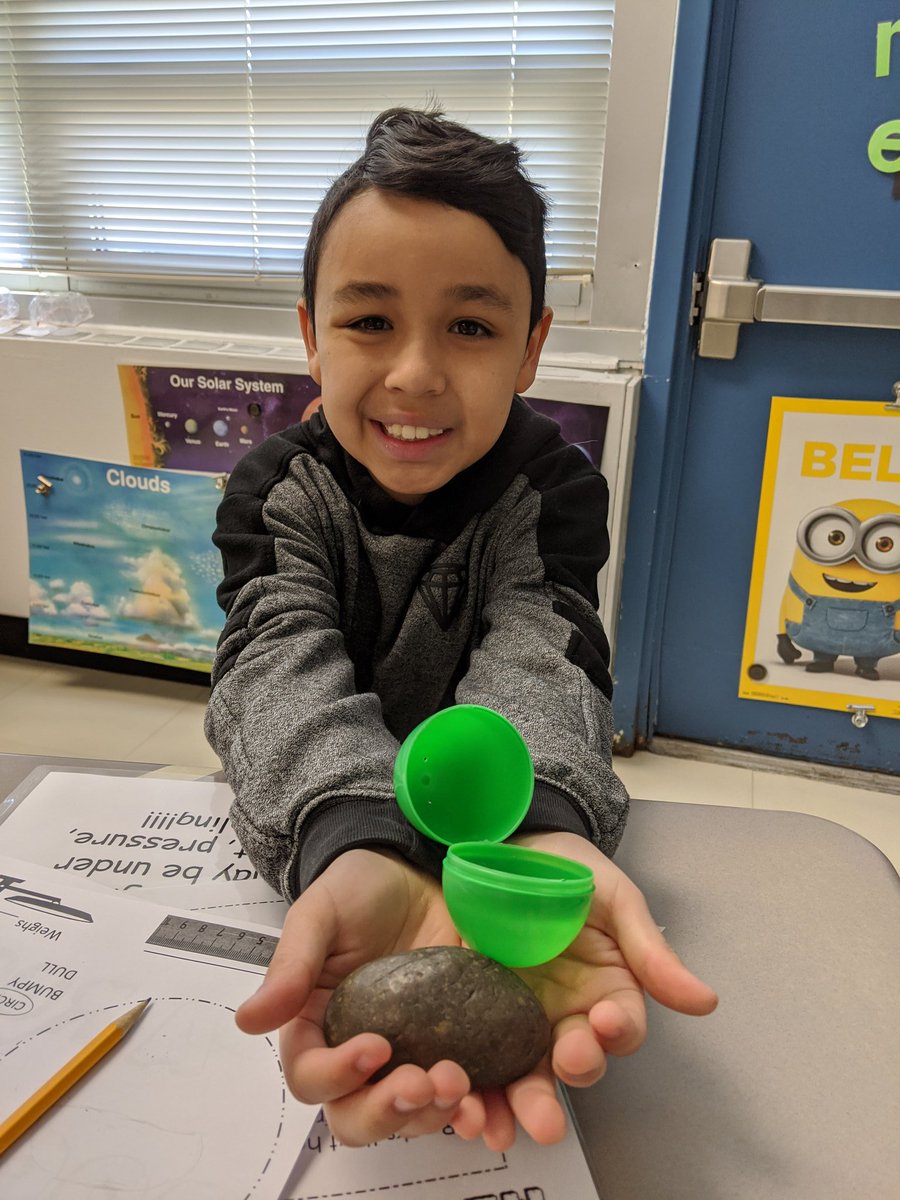 MurrinVeronika's tweet photo. Our CAUTION! changed to EXCITEMENT! and PRIDE! as my 4th graders witnessed the "birth/hatching of their rocks" today. @VV_Voyagers #enjoytheview #viewourstory https://t.co/asi3rHHVMZ https://t.co/qUYxFxm8eY