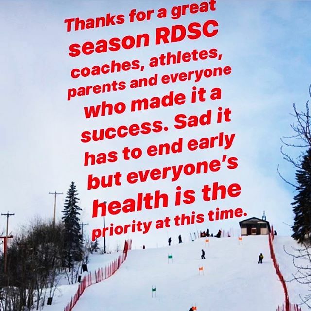 Although our season had to come to a quick end, we are thankful for all the fun we had this year! Stay healthy everyone and see you back on the slopes next year! #rdscskiracers #stayhealthy #tonextyear ift.tt/3cWfTCs