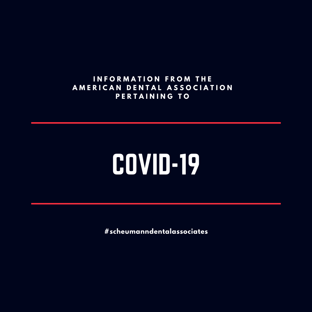 ScheumannDental's tweet photo. Please know that the precautions your dentist already takes every day to prevent the spread of infection in his or her practice also helps prevent the spread of COVID-19.

https://t.co/gBfhTL9sXa https://t.co/kyBazqxutm