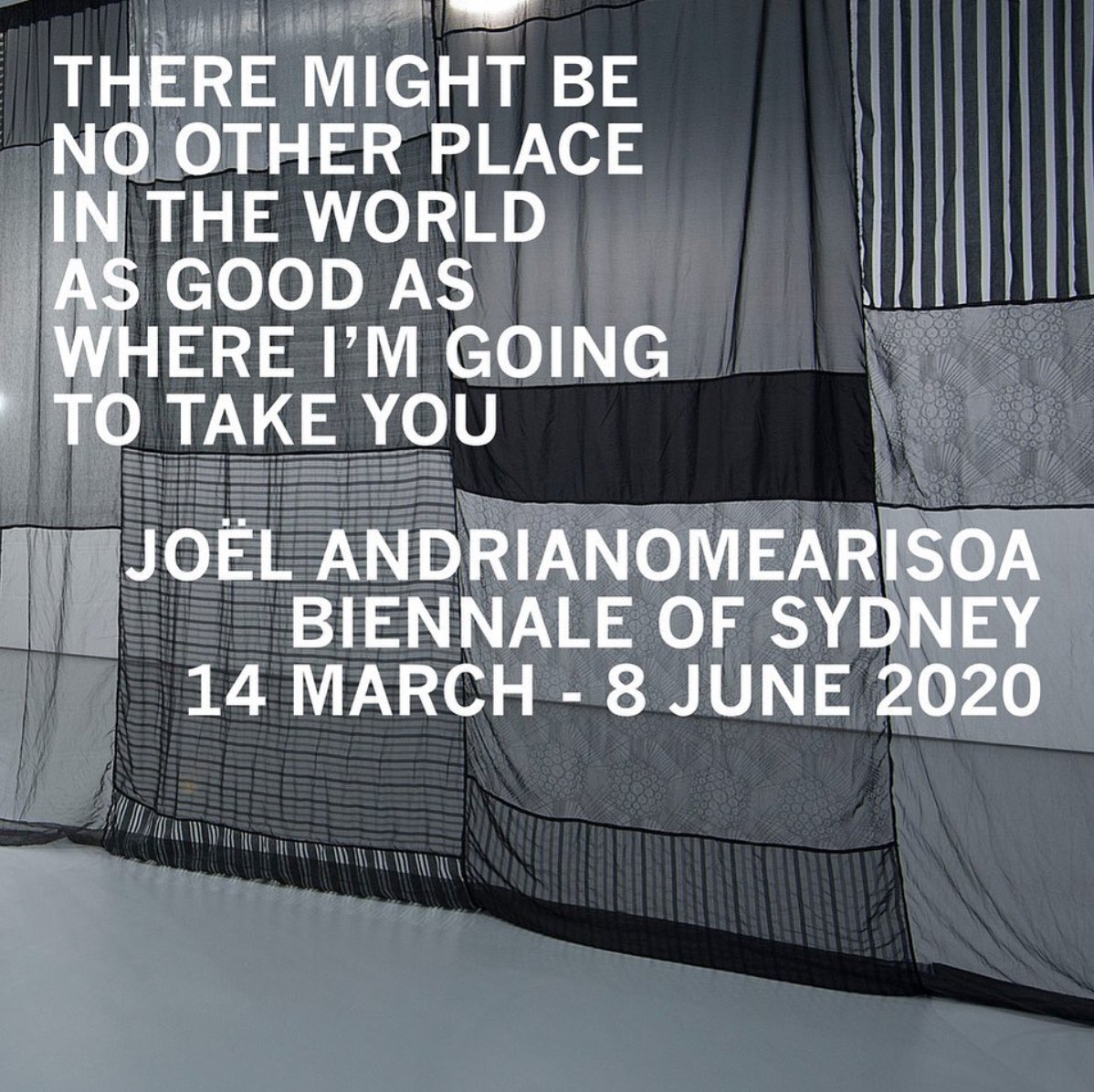 Joël Andrianomearisoa - Biennale of Sydney I 14.03 - 08.06.2020 - mailchi.mp/df361477fa82/j…
#joelandrianomearisoa #biennaleofsydney #nirin2020 #biennaleofsydney2020