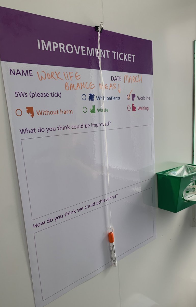 A Super size improvement ticket  has  gone up today on Ward 7. A Big ticket for big #ideas  👍 <a href="/Transform_Team_/">Transformation Team</a> <a href="/Bham_Childrens/">Bham Children's Hosp 💙</a>