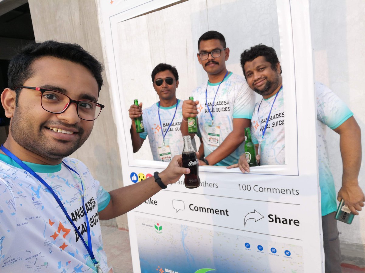 saifulissohel's tweet photo. 6 Years celebration of @localguidesbd
at #131meetup! It was a great day. Networking, fun sports, foods.
#localguides #googlelocalguides #letsguide #localguidesconnect #bdlg #6yearsofbdlg #131meetup https://t.co/Jpc1bQRoiN
