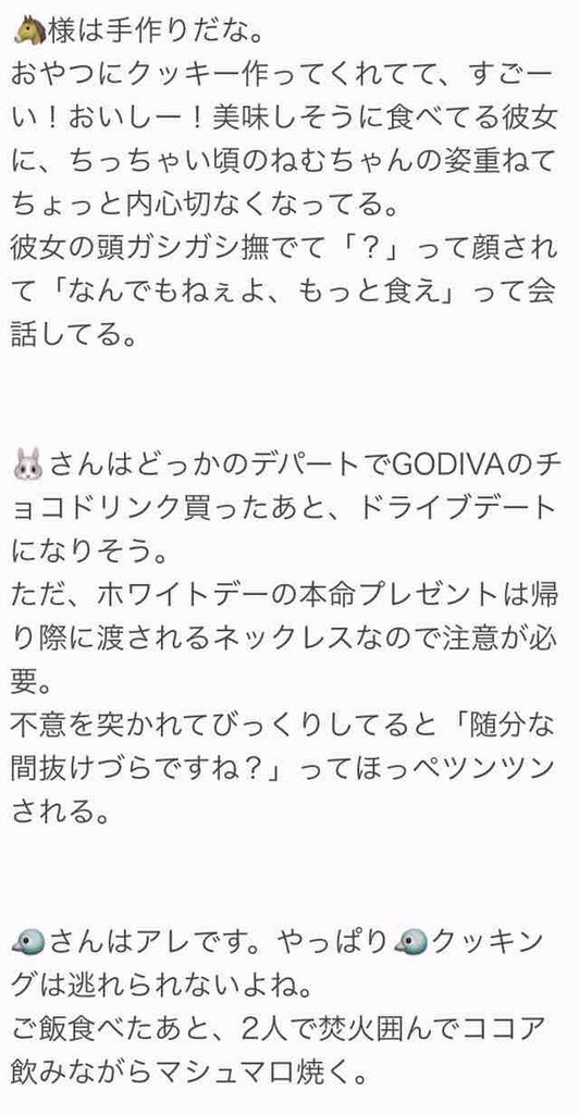 ぱらこ Hpmiプラス ホワイトデーに彼女にお返しをする メンツ 全ディビジョン有 0 はツリーに