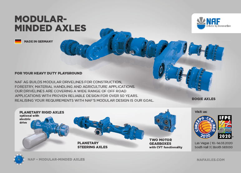 nafaxles's tweet image. Good morning Las Vegas 🌇
What is your heavy duty playground? Seize the last day of #CONEXPOCONAGG2020 and visit our booth S83030! @nafaxles has the modular-minded #DriveSolution for your needs 😊
#CONEXPOCONAbesGG #IFPE2020
@conexpoconagg