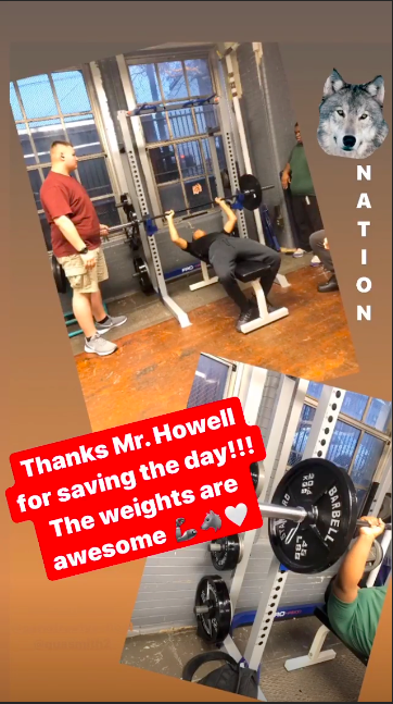 FriendsofPTS's tweet photo. We are so grateful for all of the support for our #weightroom / #exerciseroom at @Penn_Treaty School! #healthybody #healthymind #teameffort @fishtown #bestprincipalever #PennTreatyAthletics @PHLschools https://t.co/VpCdDLAdqO