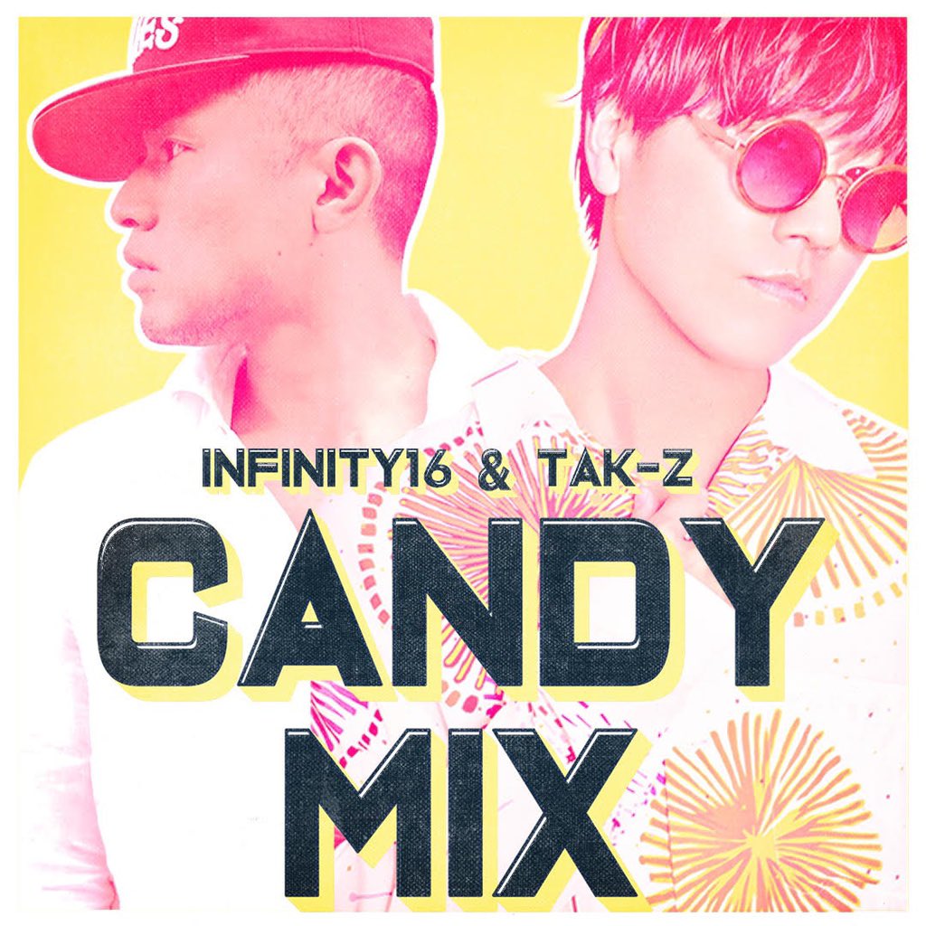 tak_zinfo's tweet photo. 本日配信開始‼️
CANDY MIX -INFINITY16 & TAK-Z-
REGGAE ZIONから限定配信開始!
https://t.co/j80tDY6FRb
#tak_z #infinity16 #candymix #ホワイトデー https://t.co/tumSrJzXEg