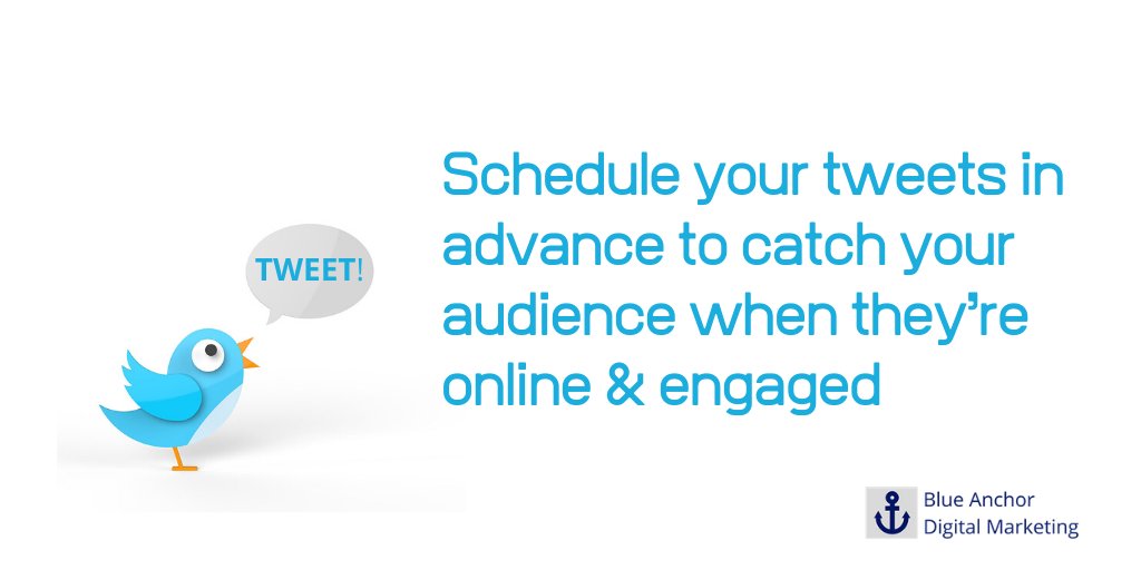 There are plenty of good tools to help you schedule your social media. Or you can hire us! #BlueAnchorSEO blueanchordigital.com/?utm_campaign=…
